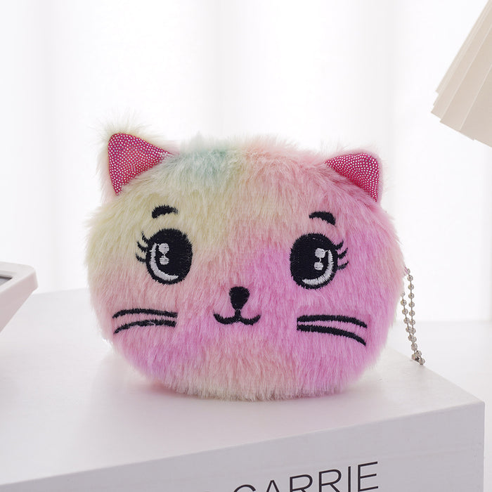 Wholesale Cute Plush Coin Purse Cartoon Gifts JDC-WT-SM008