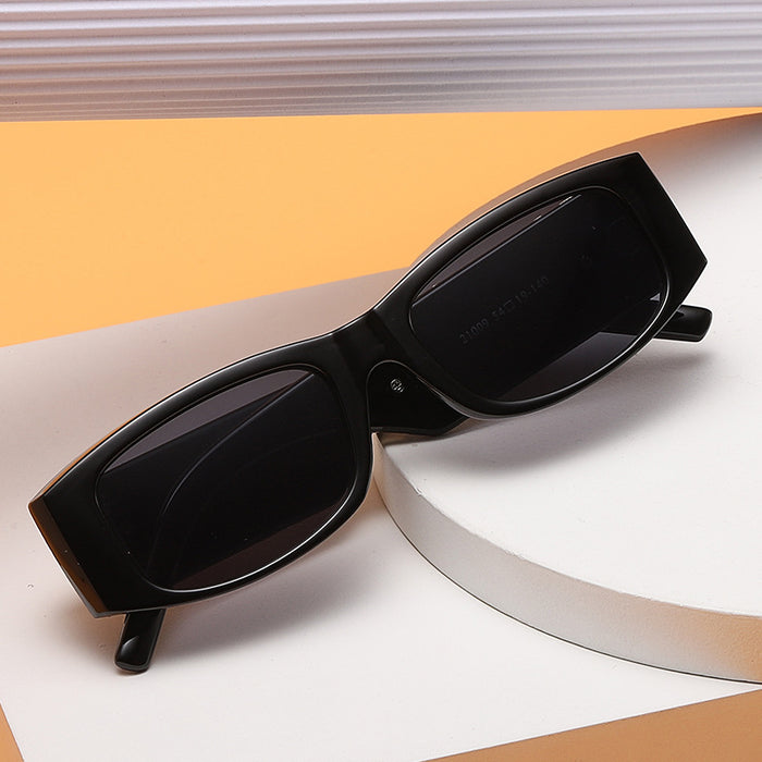 Wholesale PC Small Frame Wide Temple Men's Anti-ultraviolet Sunglasses JDC-SG-LanMou003