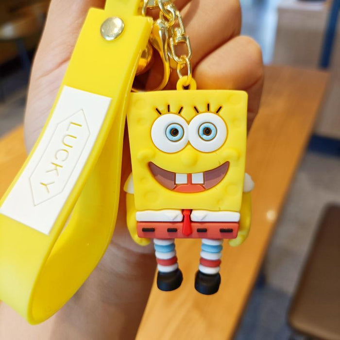 Wholesale Silicone Cartoon Doll Keychain JDC-KC-MingT107