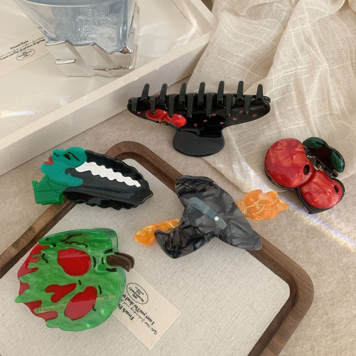 Wholesale  hairpin magic hat hair grab skull apple back of the head broom holiday hair accessories