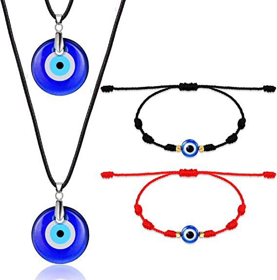 Wholesale Blue Eye Multi Style Mixed Set Devil's Eye Bracelet Hanging