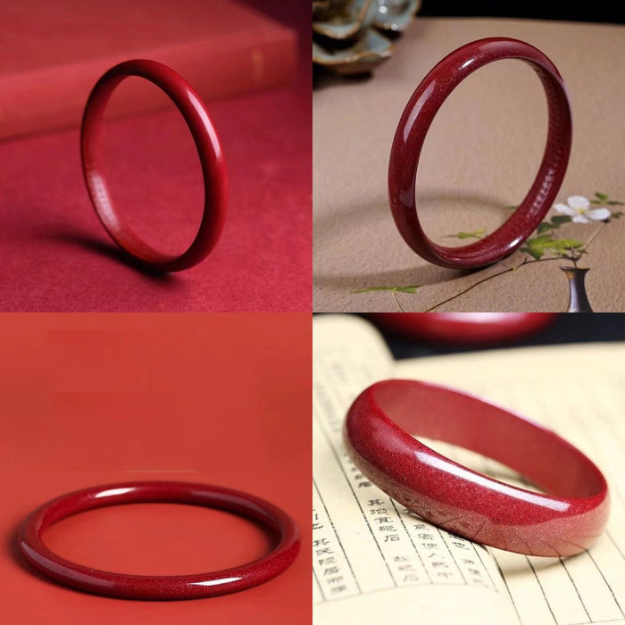 Wholesale Cinnabar Purple Gold Sand Ding Dang Bracelet Inner Heart Sutra Bracelet Noble Consort Bracelet Women's Gift