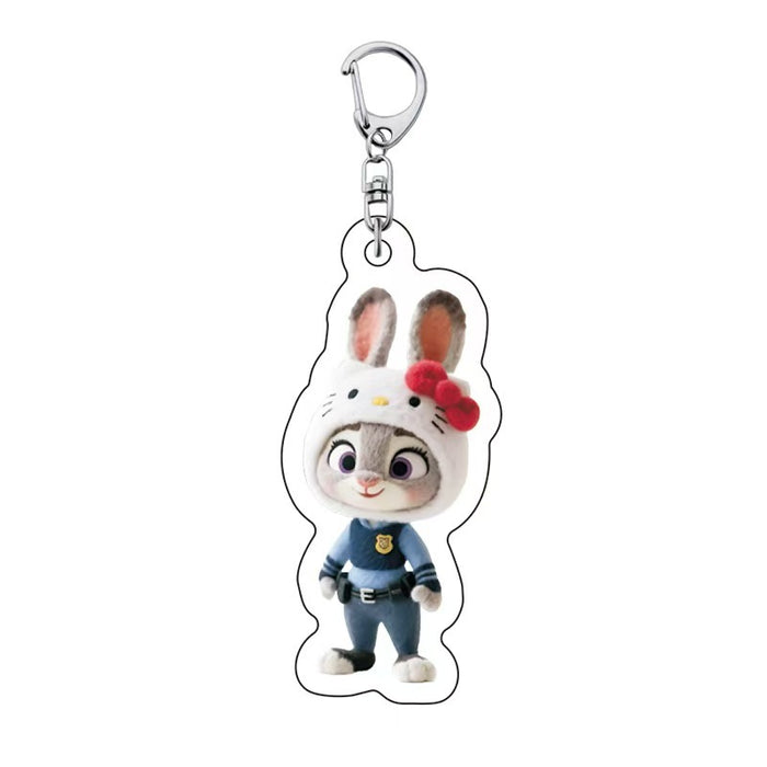 Wholesale Cute Acrylic Backpack Keychain
