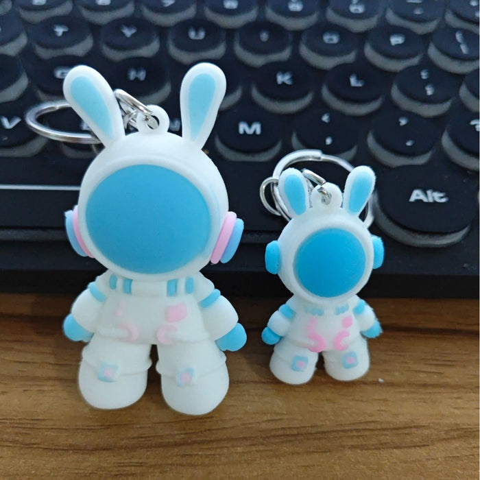 Wholesale Cartoon keychain 3D exquisite three-dimensional bag pendant