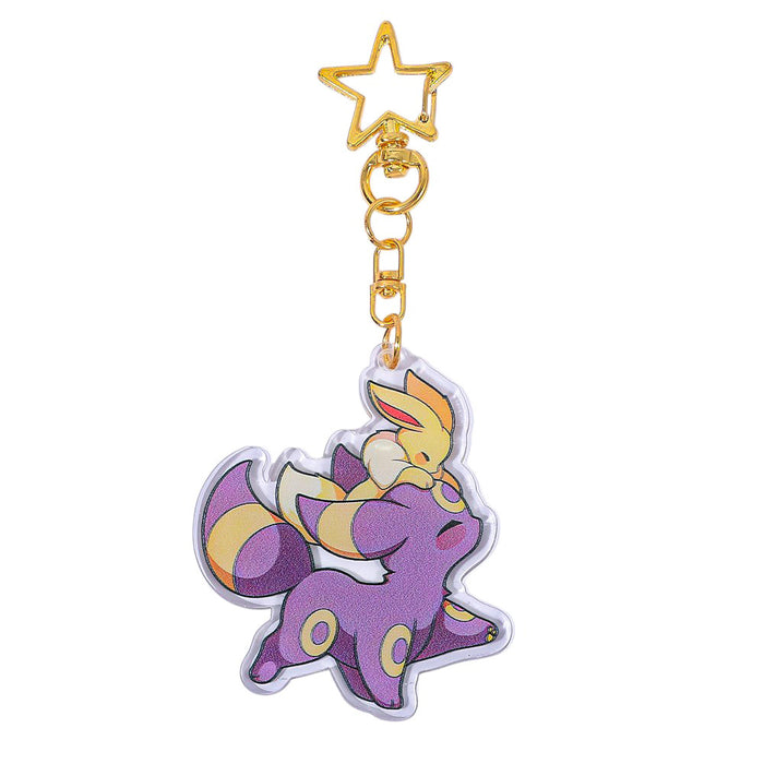 Wholesale Double-Sided Acrylic Peripheral Cute Cartoon Keychain Pendant