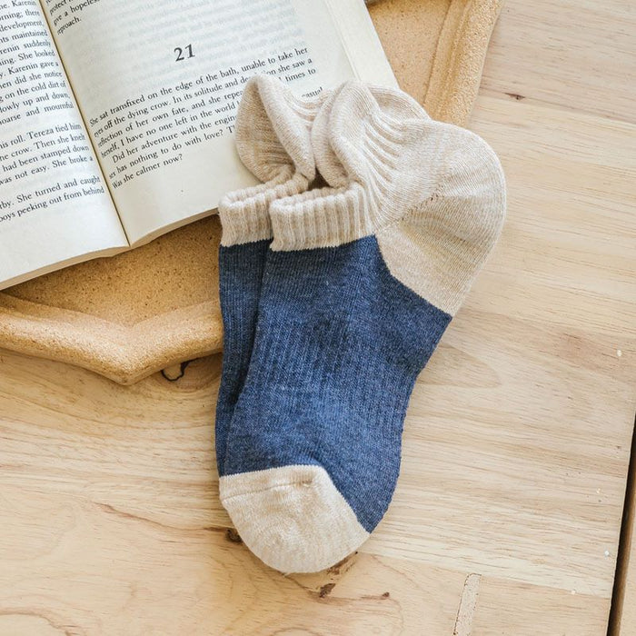 Wholesale Ship socks, short socks, thick fleece loop, sweat absorbing, outdoor hiking and running socks