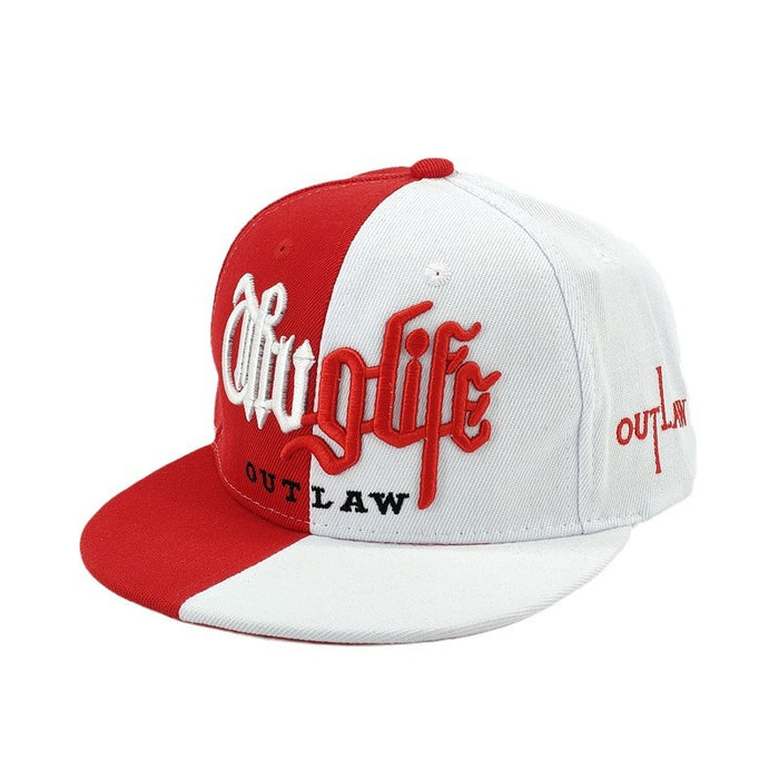 Wholesale Gaming-themed hip-hop style embroidered two-tone adjustable baseball cap