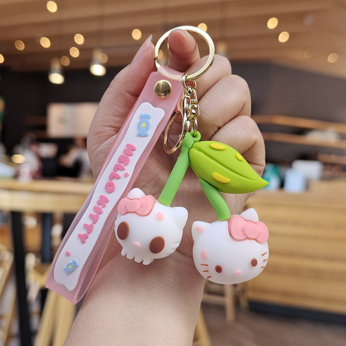 Wholesale Cartoon Silicone Doll Keychain JDC-KC-ZhuoRan023