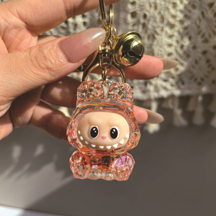 Wholesale Liquid-Filled Quicksand Keychain