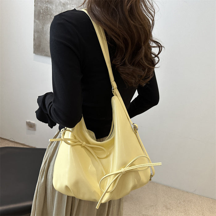 Wholesale Texture large capacity bag, new simple and fashionable single shoulder crossbody bag, commuting tote bag