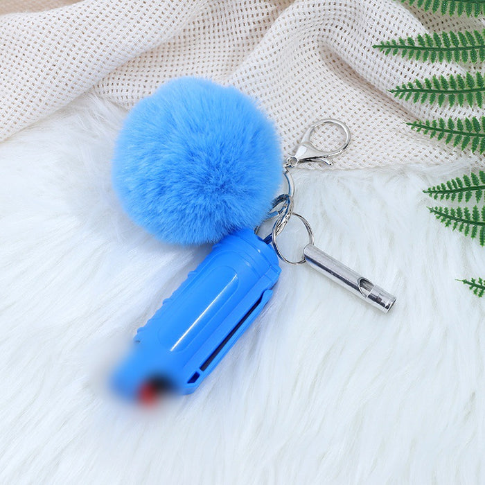 Wholesale Portable Multifunctional Fur Ball Keychain JDC-KC-Jinl006