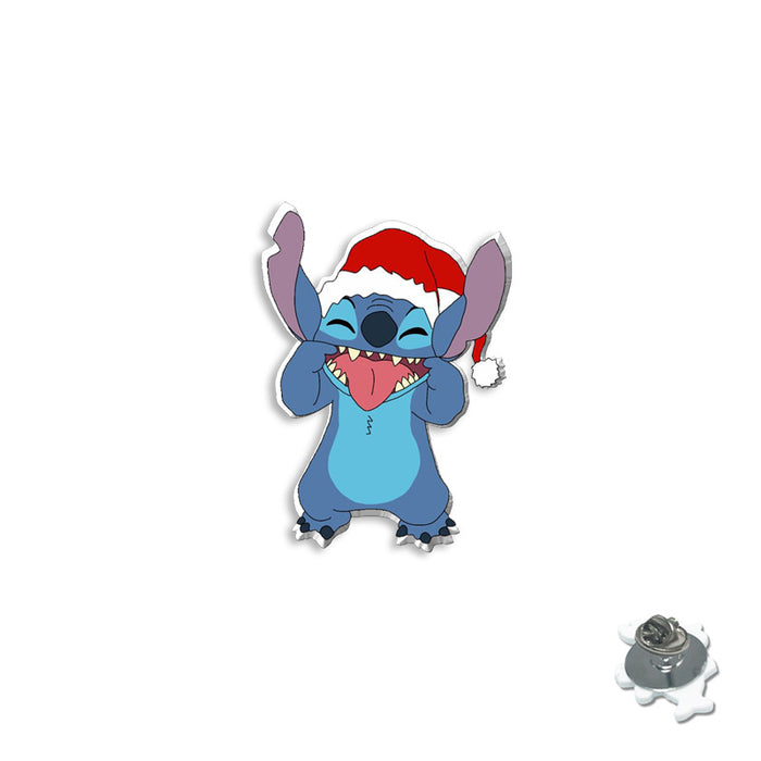 Wholesale Christmas cartoon  brooch cute  pin acrylic badge