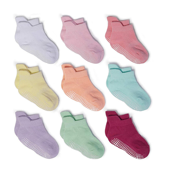 Wholesale Cotton baby anti slip socks, soft and comfortable, children's floor socks