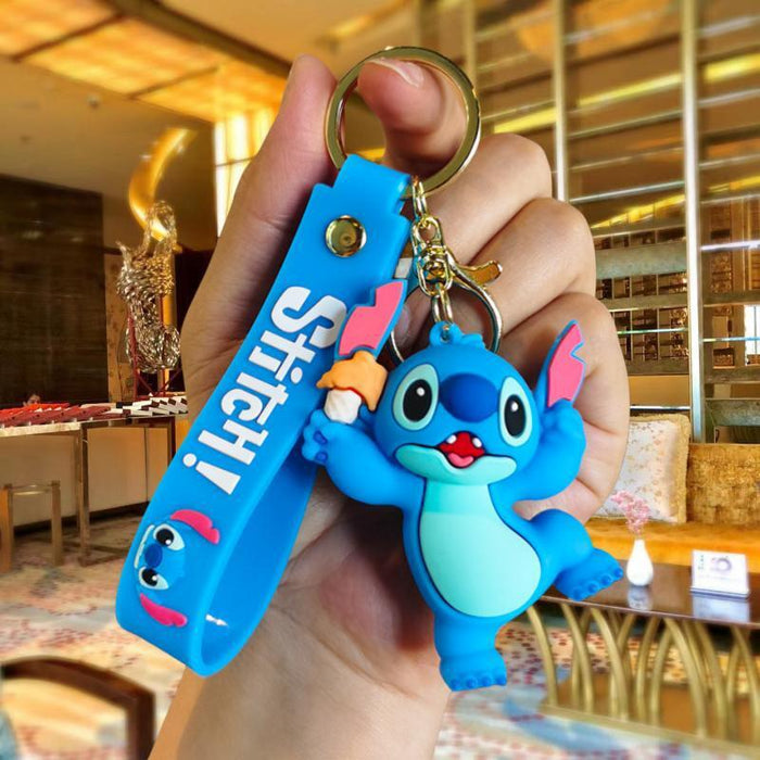 Wholesale Silicone Cartoon Keychain JDC-KC-MingT240