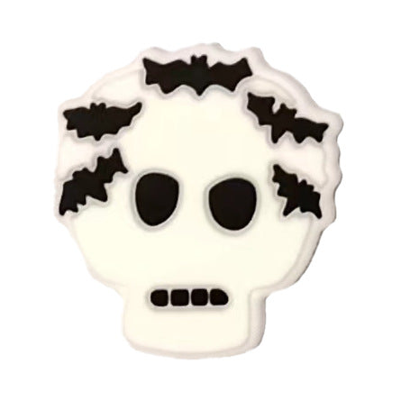 Wholesale 10pcs Food Grade  Silicone Bead Printing Silicone Beads Beaded Pen Silicone Bead Accessories