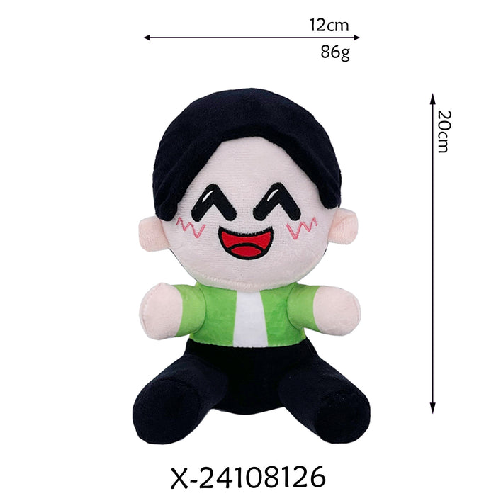 Wholesale Plug hooded boy cute girl doll plush toy doll