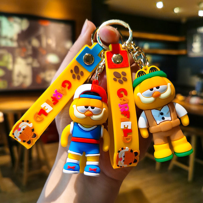 Wholesale Cartoon Doll 3D Rubber Keychain JDC-KC-Tingm073