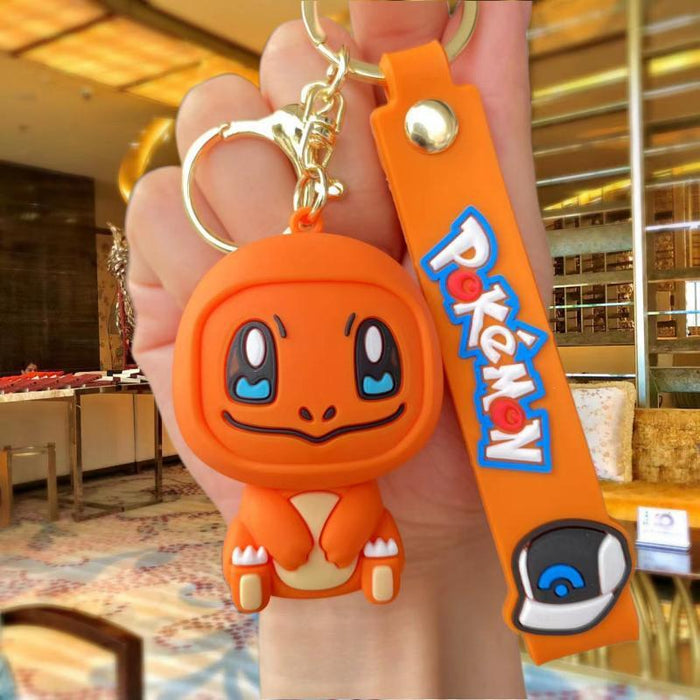 Wholesale Silicone Cartoon Doll Keychain JDC-KC-MingT111