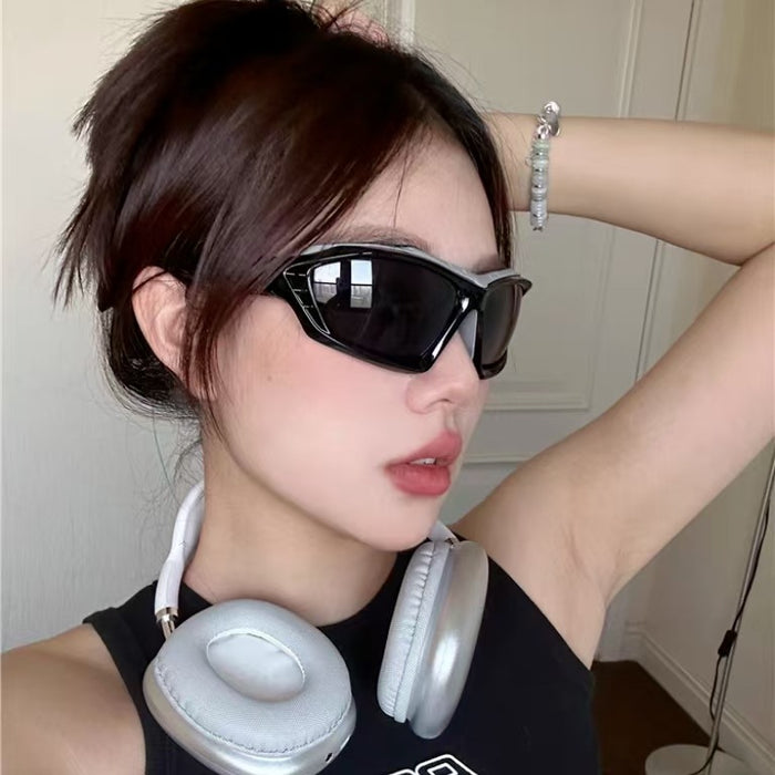 Wholesale Outdoor Fashion Cycling Glasses Mountaineering Running Windproof Sunglasses Sports Sunglasses