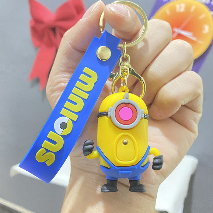 Wholesale Cute keychain pendant cartoon car keychain ornament