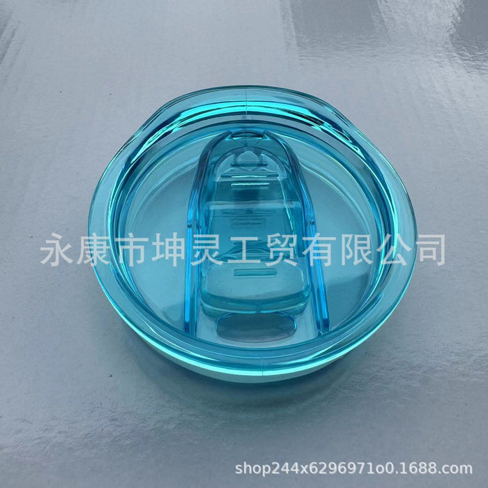 Wholesale Glass Straight Cup PP Color Cup Lid JDC-CUP-KL001