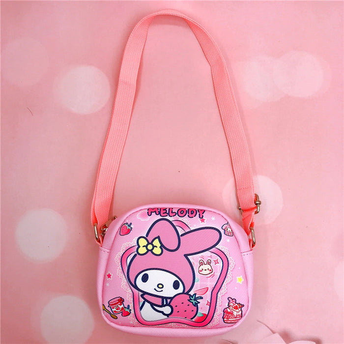 Wholesale PU Cartoon Double-sided Printing Messenger Bag JDC-SD-YaLL002