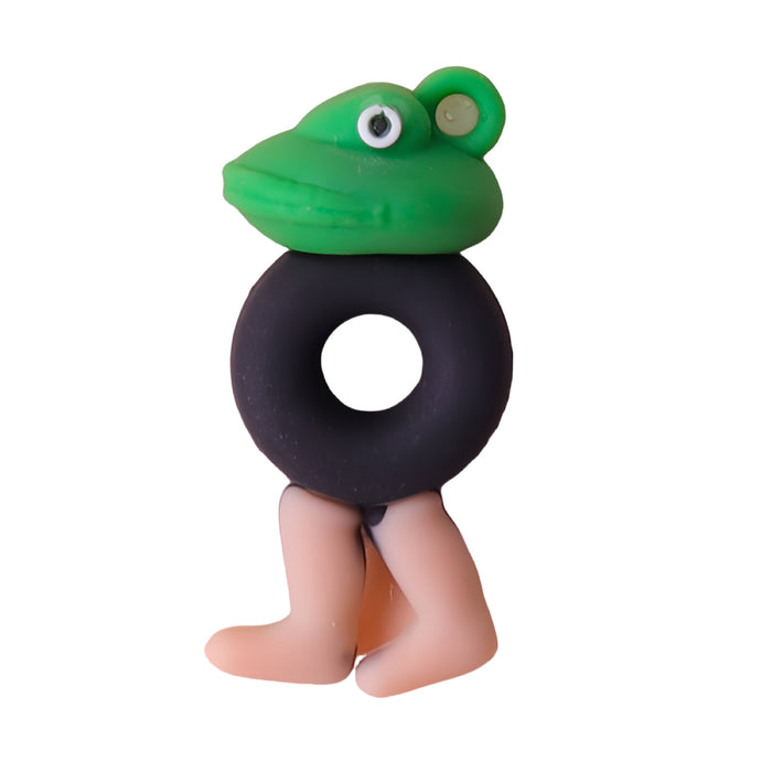 Wholesale Keychain pendant abstract shape school bag pendant