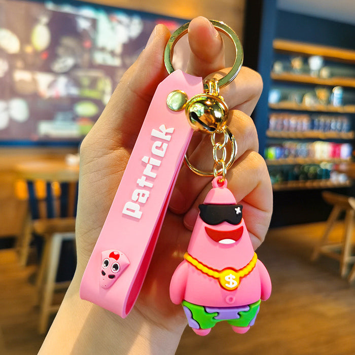 Wholesale Silicone Cartoon Keychain JDC-KC-MingT242