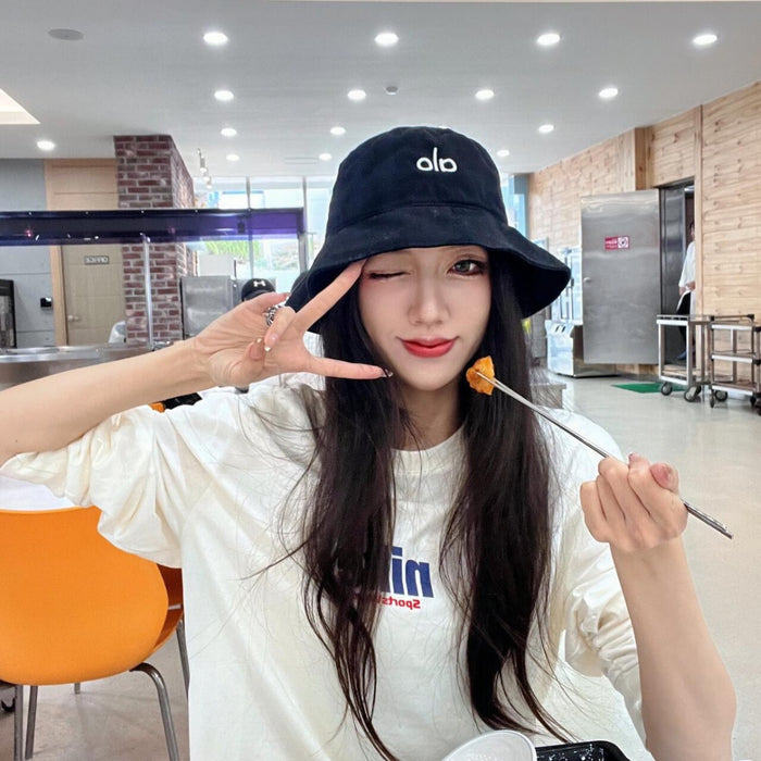 Wholesale Fisherman Hat with Letters Sun Hat, Sun Protection Bucket Hat, Trendy Fashion Hat