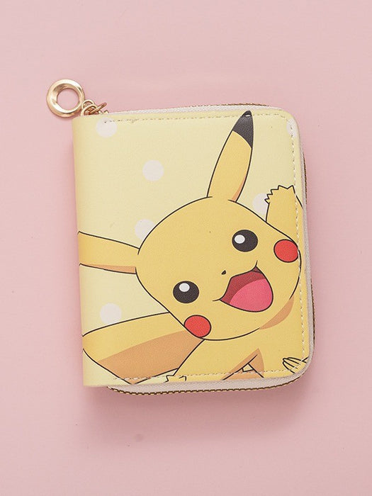 Wholesale Cartoon Anime Short Zipper Small Wallet