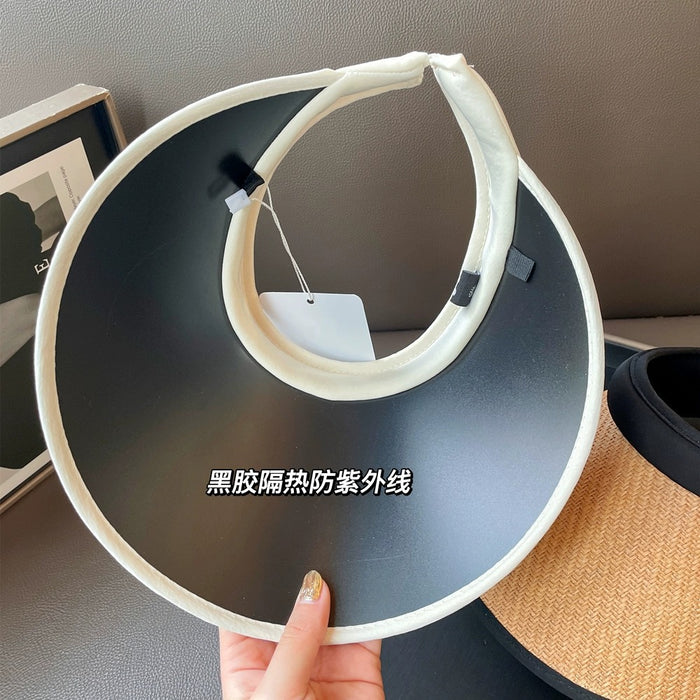 Wholesale Sunscreen Lafite Straw Hat Women's Outdoor Sunshade