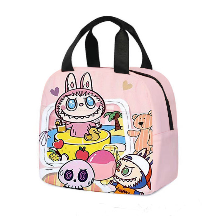 Wholesale Lunch Bag Cartoon Handbag Student Lunch Bag Aluminum Foil Insulated Meal Bag Lunch Box Bag