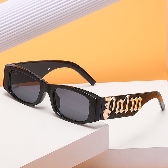 Wholesale Personalized small frame sunglasses, fashionable wide leg sunglasses, sun protection sunglasses