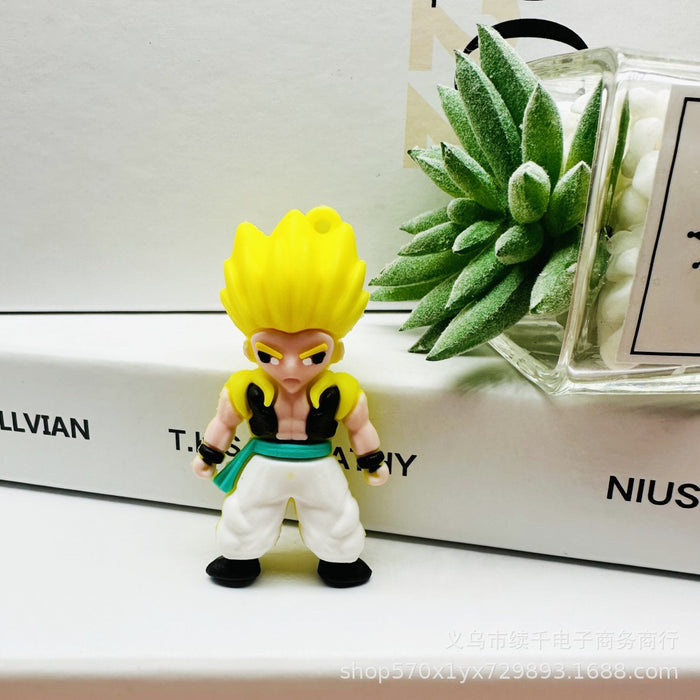 Wholesale Creative Cartoon Cute Anime Keychain Car Ornament Bag Pendant Doll Gift