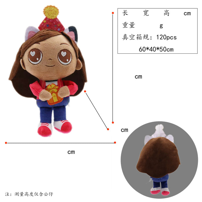 Wholesale Early childhood education cartoon doll house plush toy doll
