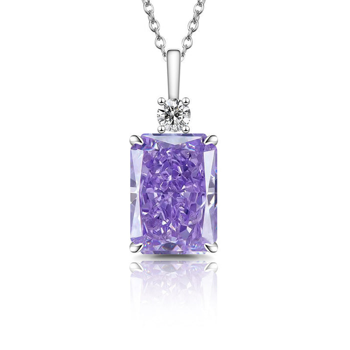 Wholesale Copper Perfume Bottle Pendant Necklace Diamond Cut Sparkle Jewelry Accessory for Everyday Wear