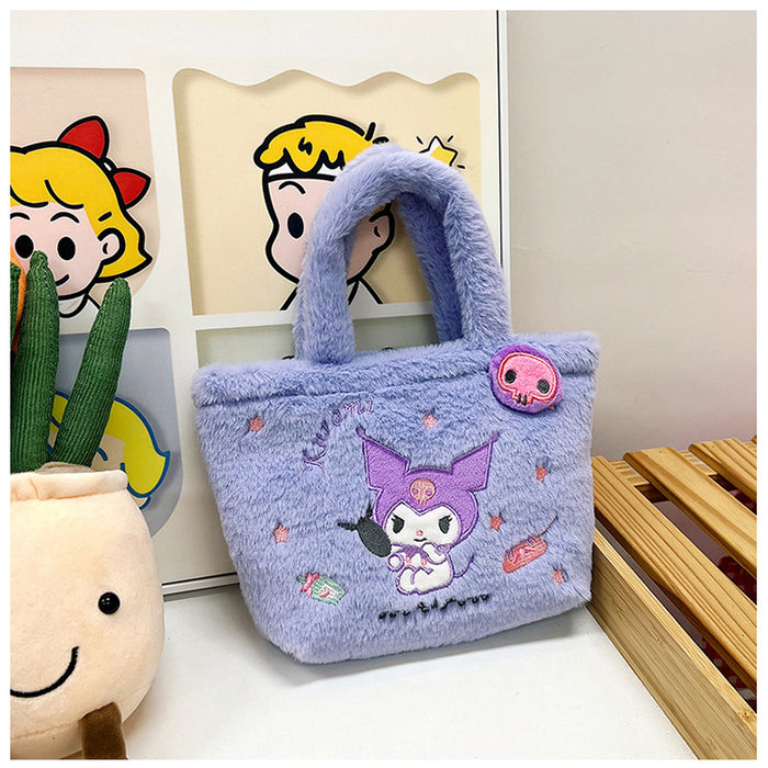 Wholesale New cartoon large capacity single shoulder pencil case, cute stationery bag, makeup bag, backpack, children's bag