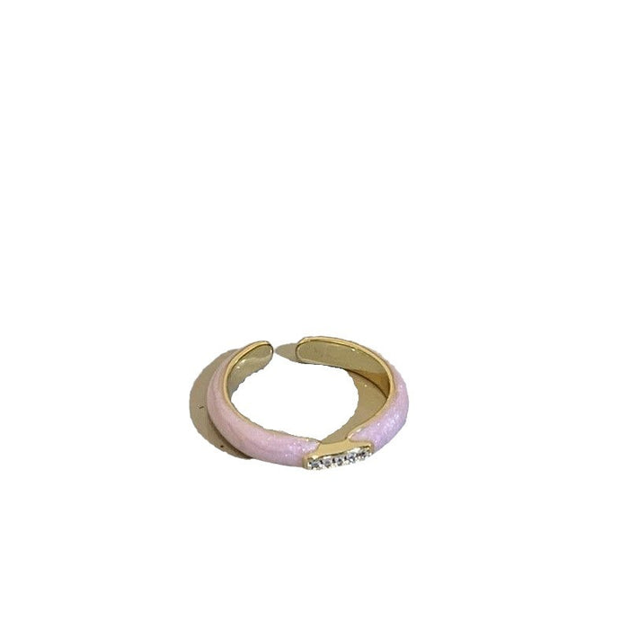 Wholesale Open mouth ring for women, niche design, high-end, exaggerated, exquisite, index finger ring ring