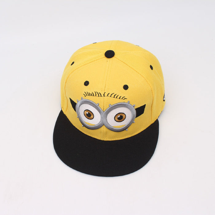 Wholesale Cute Cartoon Parent-Child Flat Brim Hip Hop Baseball Cap