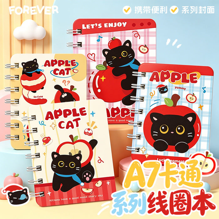 Wholesale Cartoon A7 Coil Notebook for Kids School Stationery Reward Class Activity Gift MOQ≥2