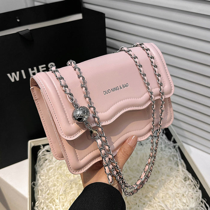 Wholesale Retro simple and fashionable casual chain bag, single shoulder crossbody small square bag