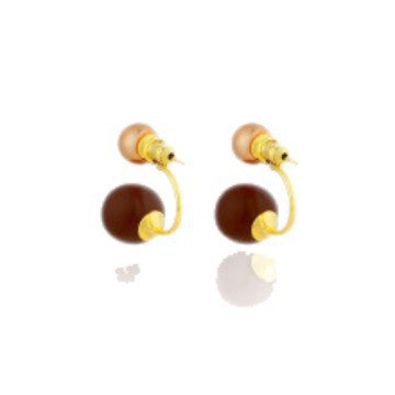 Wholesale Pearl earrings, high-end earrings, new style, two pairs of niche design earrings