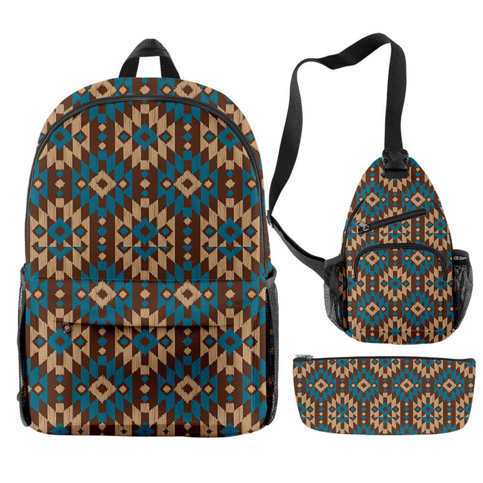 Wholesale Aztec Backpack Set JDC-BP-JieNi001