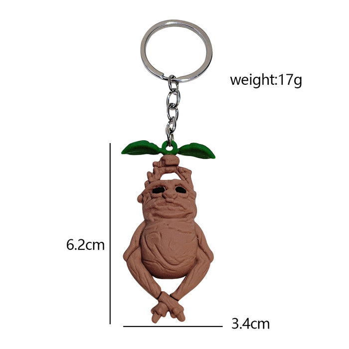 Wholesale Mandela keychain  car backpack pendant