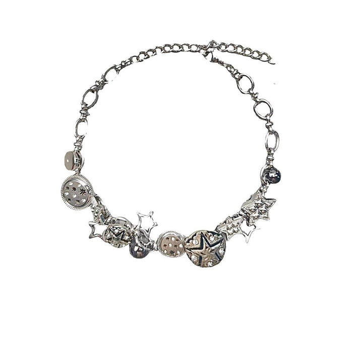 Wholesale Exaggerated necklace for women, retro and niche design, accessories, collarbone chain, neck chain