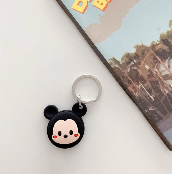 Wholesale PVC Protective Cover Cartoon Cute Anti-lost Device Silicone Protective Cover Keychain JDC-KC-YiJia001