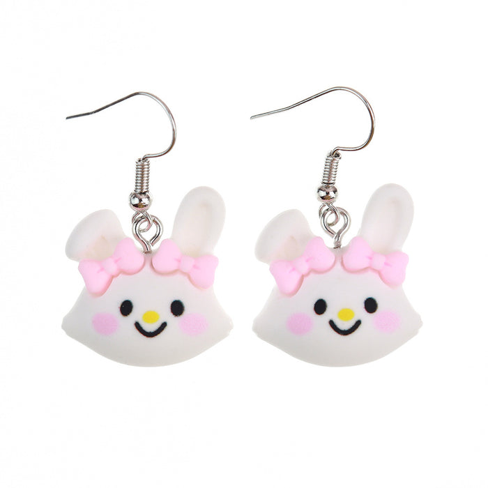 Wholesale Cartoon Resin Earrings JDC-ES-niqing032