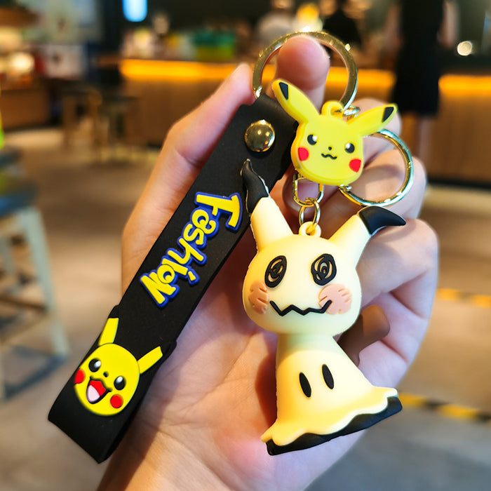 Wholesale Cartoon Doll Silicone Keychain JDC-KC-Tingm266