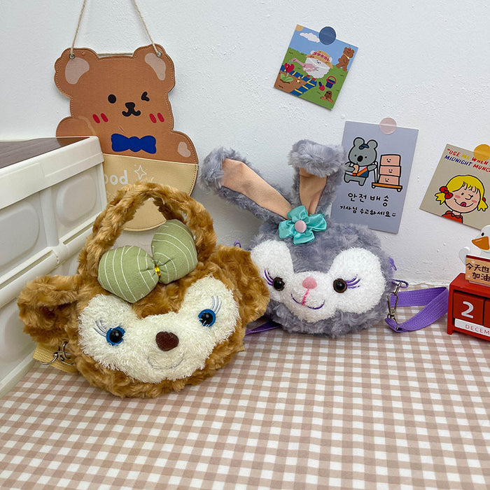 Wholesale Children's Fruit Wallet Plush Doll Cute Watermelon Chain Crossbody Bag Handheld Pillow Cartoon Shoulder Bag