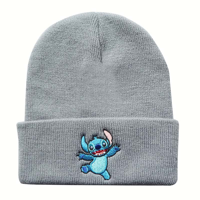 Wholesale Acrylic Cartoon Embroidery Knitted Beanie JDC-FH-LvH008